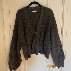 American Eagle Soft Oversized Cropped Cardigan